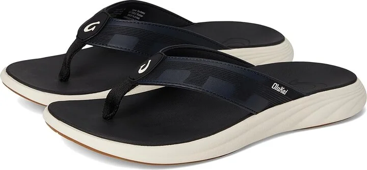 OluKai Malana Men's Sandals Lava Rock/Lava Rock : 14 D - Medium, Synthetic