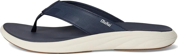 OluKai Malana Men's Sandals Mood Indigo/Mood Indigo : 9 D - Medium, Synthetic - Image 6