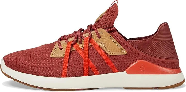OluKai Mio Li Men's Shoes Dark Rust/Flame : 8.5 D - Medium, Textile - Image 6