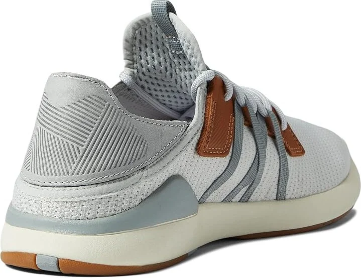 OluKai Mio Li Men's Shoes Mist Grey/Poi : 7 D - Medium, Textile - Image 4