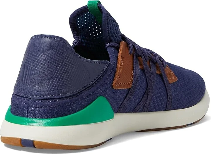 OluKai Mio Li Men's Shoes Navy/Bamboo : 7 D - Medium, Textile - Image 4