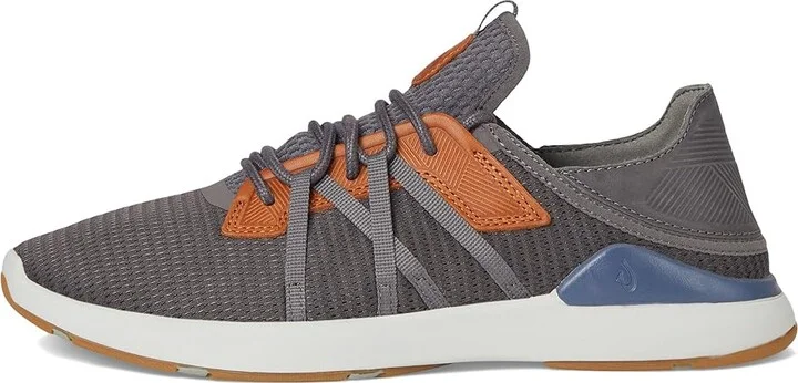 OluKai Mio Li Men's Shoes Pavement/Vintage Indigo : 7 D - Medium, Textile - Image 6