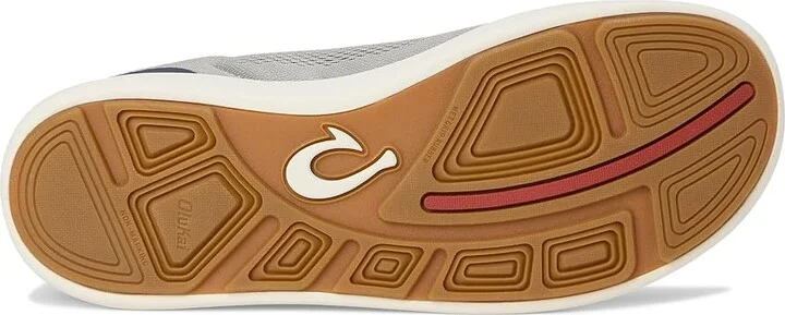 OluKai Moku Pae Men's Shoes Ash/Trench Blue : 9 D - Medium, Textile - Image 3