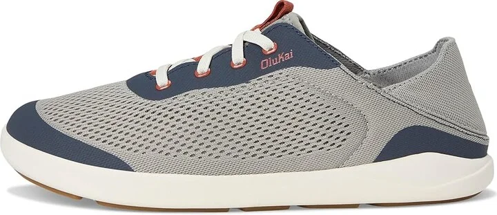 OluKai Moku Pae Men's Shoes Ash/Trench Blue : 9 D - Medium, Textile - Image 6
