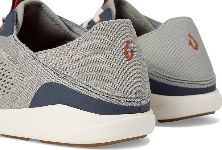 OluKai Moku Pae Men's Shoes Ash/Trench Blue : 9 D - Medium, Textile - Image 7