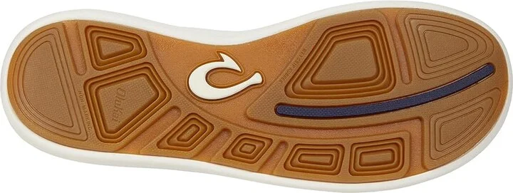 OluKai Moku Pae Men's Shoes Bright White/Pacifica : 7 D - Medium, Textile - Image 3