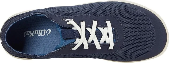 OluKai Moku Pae Men's Shoes Trench Blue/Off-White : 7 D - Medium, Textile - Image 2
