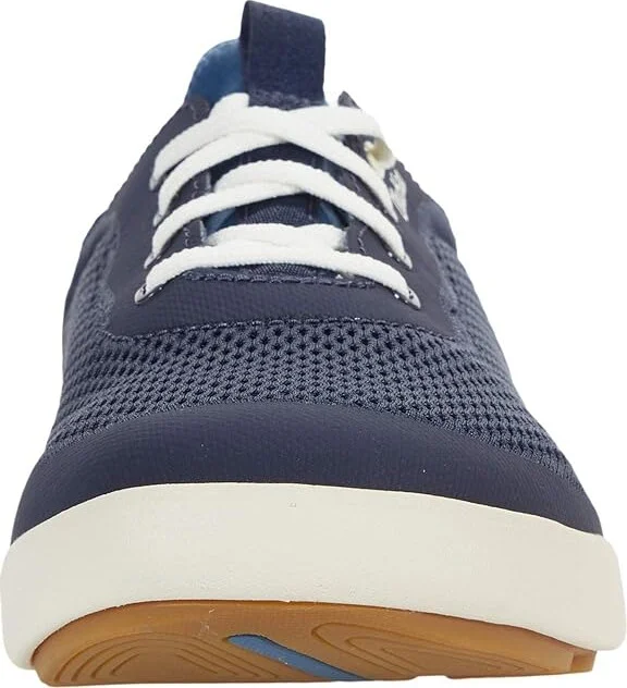 OluKai Moku Pae Men's Shoes Trench Blue/Off-White : 7 D - Medium, Textile - Image 5