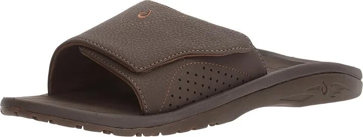 OluKai Nalu Slide Men's Slide Shoes Dark Java/Dark Java : 7 D - Medium, Synthetic/EVA - Image 2