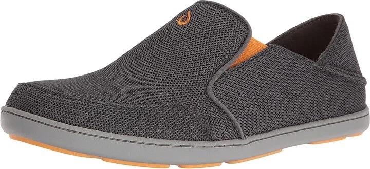 OluKai Nohea Mesh Men's Slip on Shoes Dark Shadow/Dark Shadow : 7 D - Medium, Canvas/Textile - Image 2
