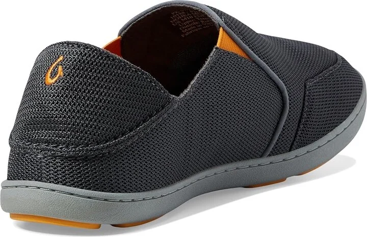 OluKai Nohea Mesh Men's Slip on Shoes Dark Shadow/Dark Shadow : 7 D - Medium, Canvas/Textile - Image 5