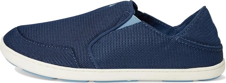 OluKai Nohea Mesh Men's Slip on Shoes Moonlit Ocean / Blissful Blue : 7 D - Medium, Canvas/Textile - Image 6