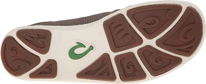 OluKai Nohea Mesh Men's Slip on Shoes Mustang/Lime Peel : 8.5 D - Medium, Canvas/Textile - Image 4