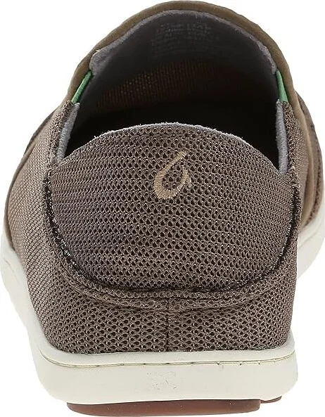 OluKai Nohea Mesh Men's Slip on Shoes Mustang/Lime Peel : 8.5 D - Medium, Canvas/Textile - Image 5
