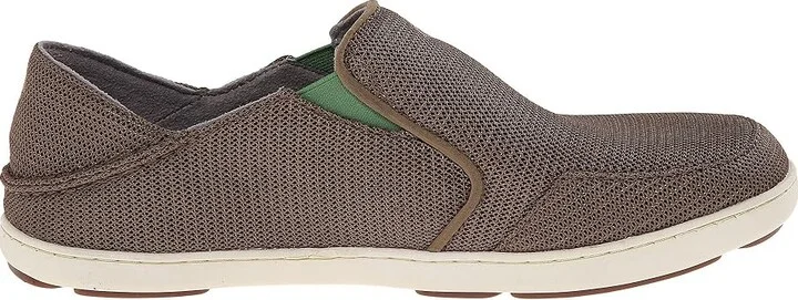 OluKai Nohea Mesh Men's Slip on Shoes Mustang/Lime Peel : 8.5 D - Medium, Canvas/Textile - Image 8