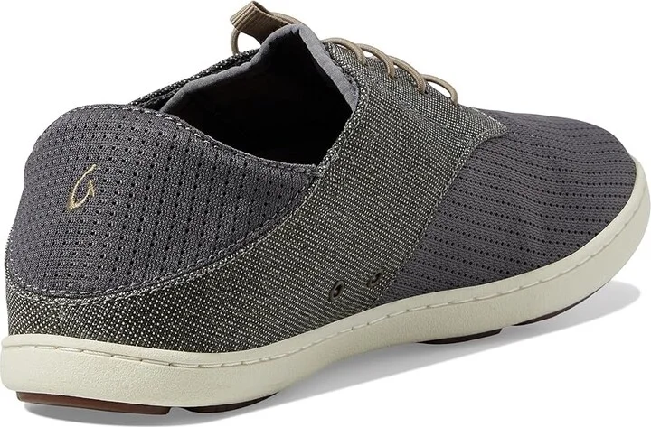 OluKai Nohea Moku Men's Shoes Charcoal/Clay : 7 D - Medium, Canvas/Textile - Image 5