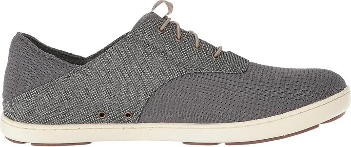 OluKai Nohea Moku Men's Shoes Charcoal/Clay : 7 D - Medium, Canvas/Textile - Image 8
