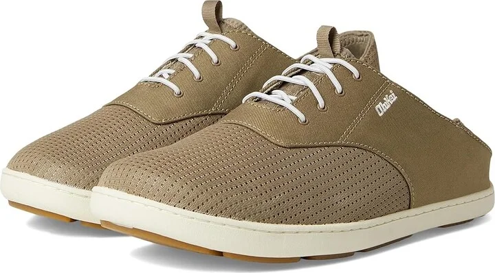 OluKai Nohea Moku Men's Shoes Clay/Tapa : 7 D - Medium, Canvas/Textile