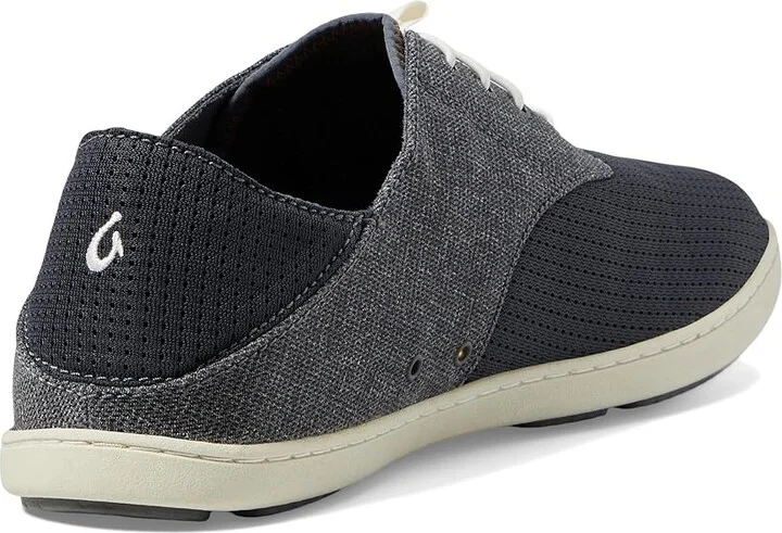OluKai Nohea Moku Men's Shoes Dark Shadow/Dark Shadow : 7 D - Medium, Canvas/Textile - Image 5