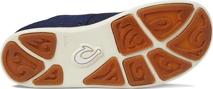 OluKai Nohea Moku Men's Shoes Deepest Depths/White Sand : 8.5 D - Medium, Canvas/Textile - Image 3