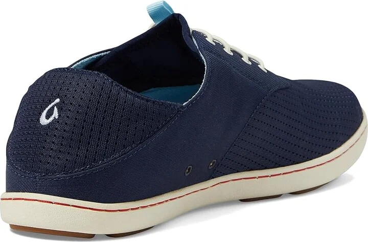 OluKai Nohea Moku Men's Shoes Deepest Depths/White Sand : 8.5 D - Medium, Canvas/Textile - Image 4