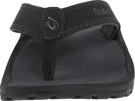 OluKai Ohana Men's Sandals Black/Dark Shadow : 7 D - Medium, Synthetic - Image 6