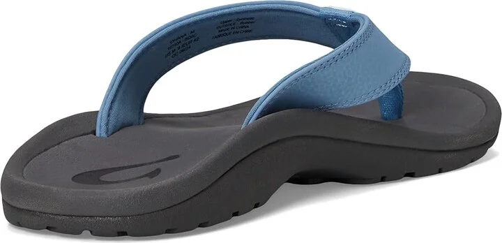 OluKai 'Ohana Men's Sandals Blissful Blue / Dark Shadow : 8 D - Medium, Synthetic - Image 4
