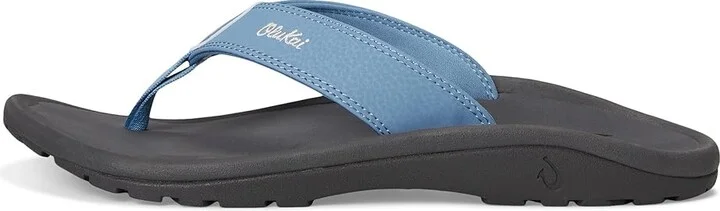 OluKai 'Ohana Men's Sandals Blissful Blue / Dark Shadow : 8 D - Medium, Synthetic - Image 6