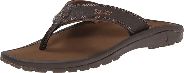 OluKai Ohana Men's Sandals Dark Java/Ray : 7 D - Medium, Synthetic - Image 2