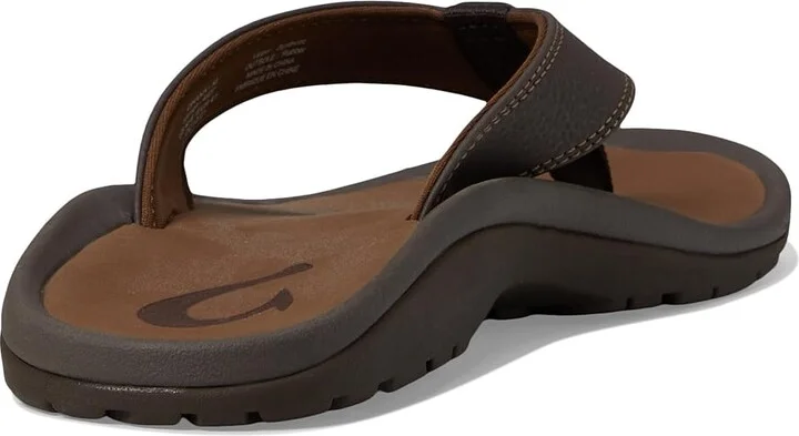 OluKai Ohana Men's Sandals Dark Java/Ray : 7 D - Medium, Synthetic - Image 5