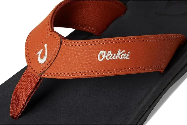 OluKai 'Ohana Men's Sandals Dirt / Lava Rock : 10 D - Medium, Synthetic - Image 7