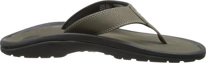 OluKai Ohana Men's Sandals Kona/Kona : 7 D - Medium, Synthetic - Image 8