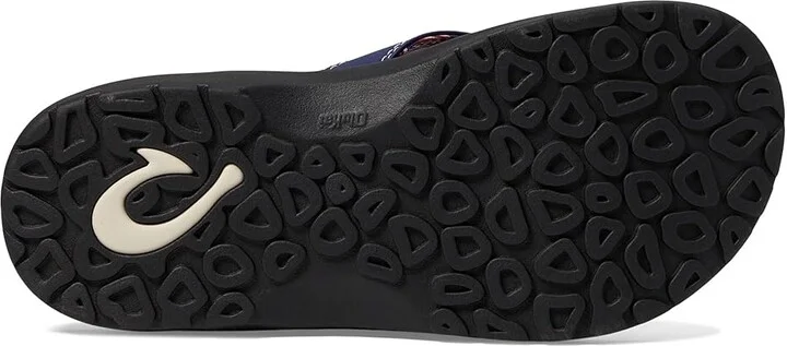 OluKai Ohana Men's Sandals Navy/Onyx : 7 D - Medium, Synthetic - Image 3