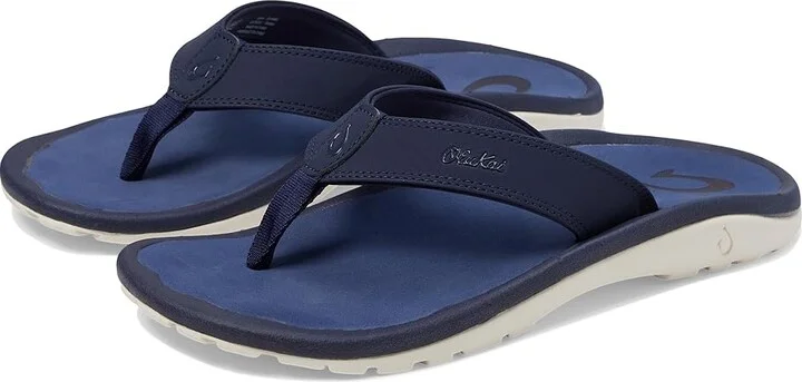 OluKai 'Ohana Sandal Men's Shoes Deepest Depths/Deepst Depths : 10 D - Medium, Rubber/Synthetic