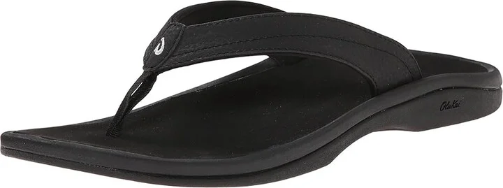 OluKai Ohana W Women's Sandals Black/Black : 5 B - Medium, Synthetic - Image 2