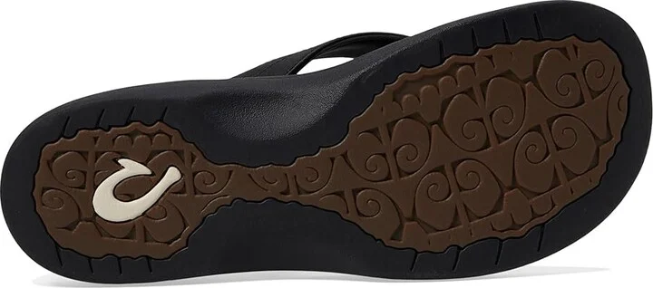 OluKai Ohana W Women's Sandals Black/Black : 5 B - Medium, Synthetic - Image 4