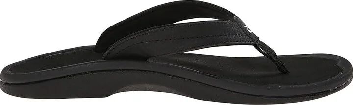 OluKai Ohana W Women's Sandals Black/Black : 5 B - Medium, Synthetic - Image 8