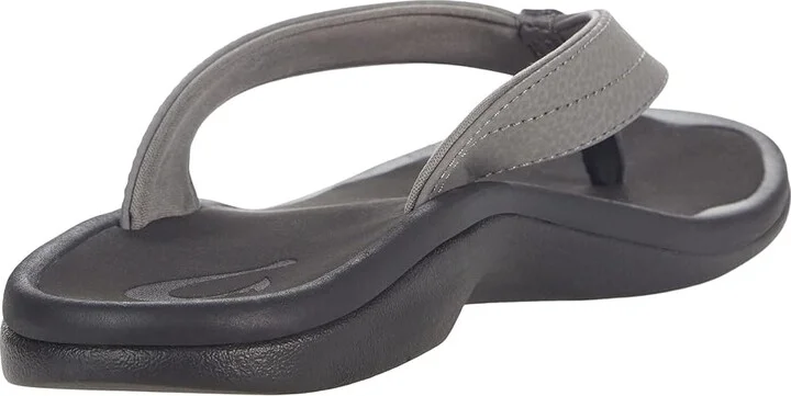 OluKai Ohana W Women's Sandals Charcoal/Onyx : 7 B - Medium, Synthetic - Image 4