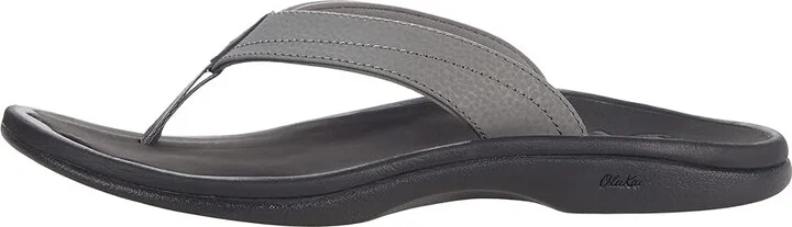 OluKai Ohana W Women's Sandals Charcoal/Onyx : 7 B - Medium, Synthetic - Image 6