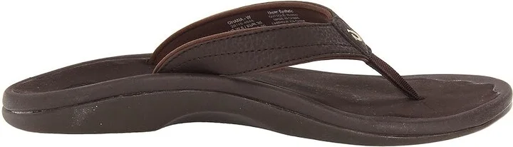 OluKai Ohana W Women's Sandals Dark Java/Dark Java : 5 B - Medium, Synthetic - Image 7