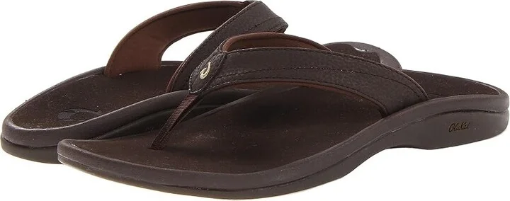 OluKai Ohana W Women's Sandals Dark Java/Dark Java : 5 B - Medium, Synthetic