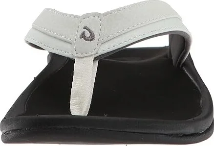 OluKai Ohana W Women's Sandals White/Black : 8 B - Medium, Synthetic - Image 6