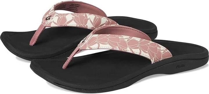 OluKai 'Ohana Women's Sandals Coral Rose/Pa'i : 11 B - Medium, Synthetic