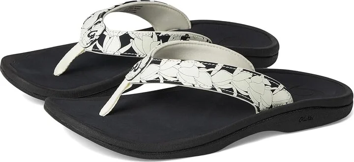 OluKai 'Ohana Women's Sandals Lava Rock/Pa'i : 7 B - Medium, Synthetic