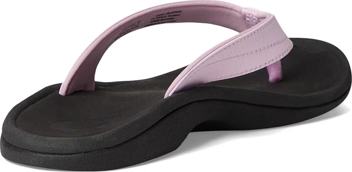 OluKai 'Ohana Women's Sandals Paradise Pink / Lava Rock : 11 B - Medium, Synthetic - Image 4
