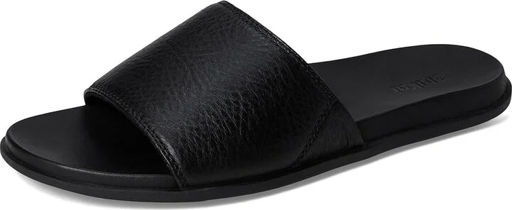 OluKai 'Olali Slide Men's Sandals Black/Black : 14 D - Medium, Leather - Image 5