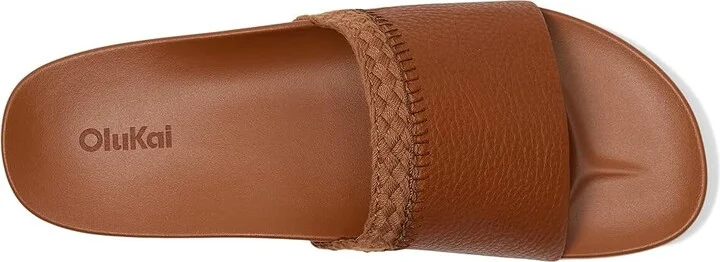 OluKai Pakea Women's Sandals Fox/Fox : 10 B - Medium, Leather - Image 2