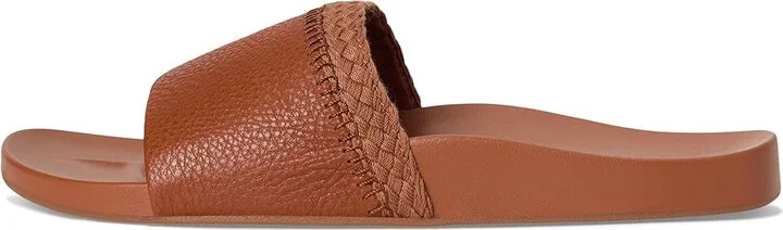 OluKai Pakea Women's Sandals Fox/Fox : 10 B - Medium, Leather - Image 6
