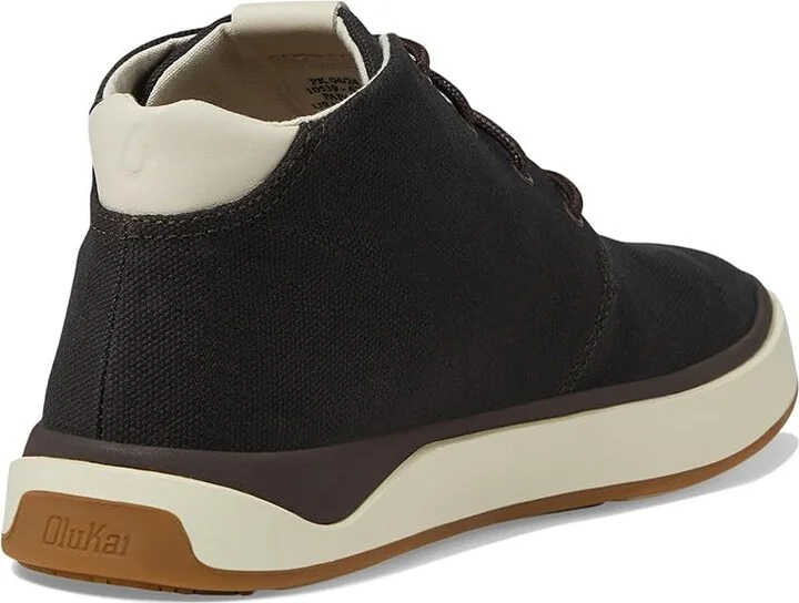 OluKai Papaku Chukka Boots Men's Boots Dark Wood/Dark Wood : 7 D - Medium, Leather - Image 4