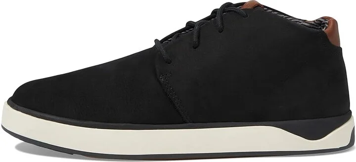 OluKai Papaku 'Ili Men's Boots Black/Black : 9 D - Medium, Leather - Image 5